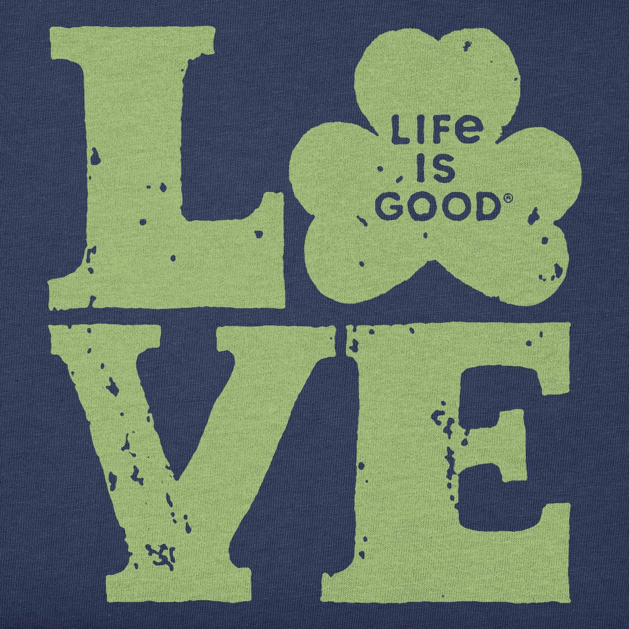 Kids Love Clover Short Sleeve Crusher Tee