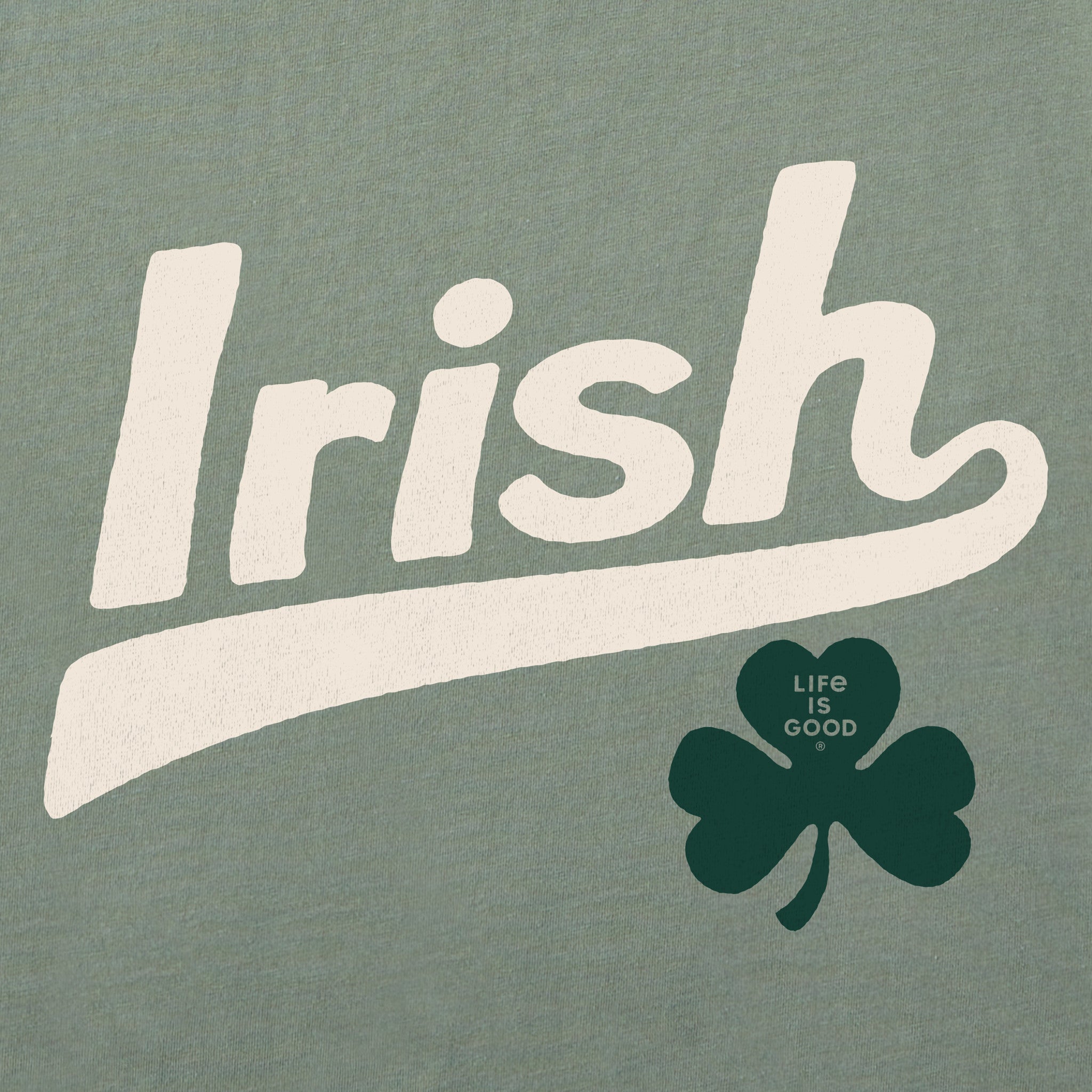 Men's Ballyard Irish Clover Short Sleeve Crusher Tee