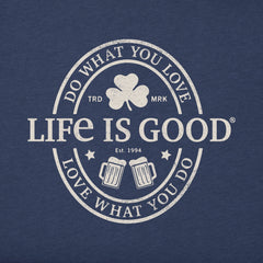 Men's Manifesto DWYL Clover Pints Long Sleeve Crusher Tee
