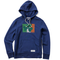 Women's Irish Flag Clover Simply True Fleece Hoodie