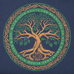 Women's Irish Roots Bloom Tree Simply True Fleece Crew