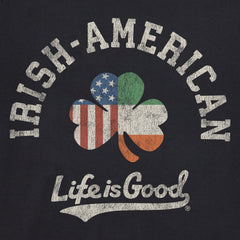 Women's Irish-American Clover Short Sleeve Crusher Tee