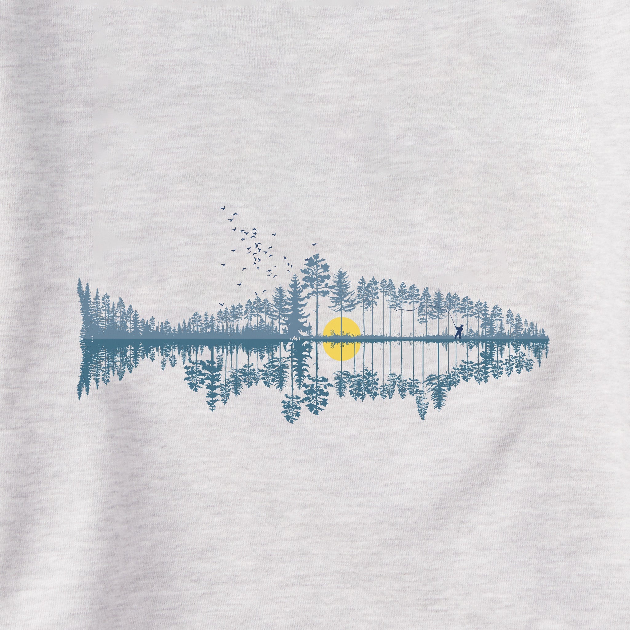 Men's Fishscape Simply True Fleece Crew