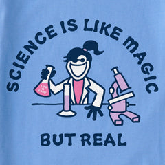 Women's Jackie Science is Like Magic Short Sleeve Crusher Tee