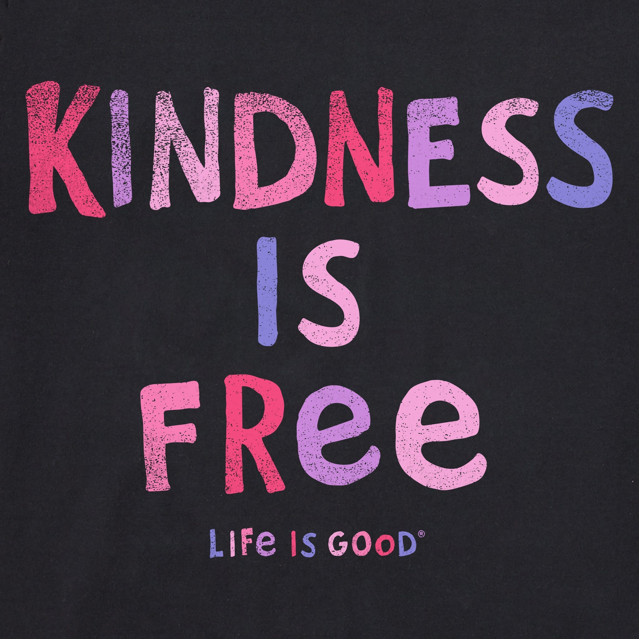 Men's Kindness is Free Short Sleeve Crusher Tee
