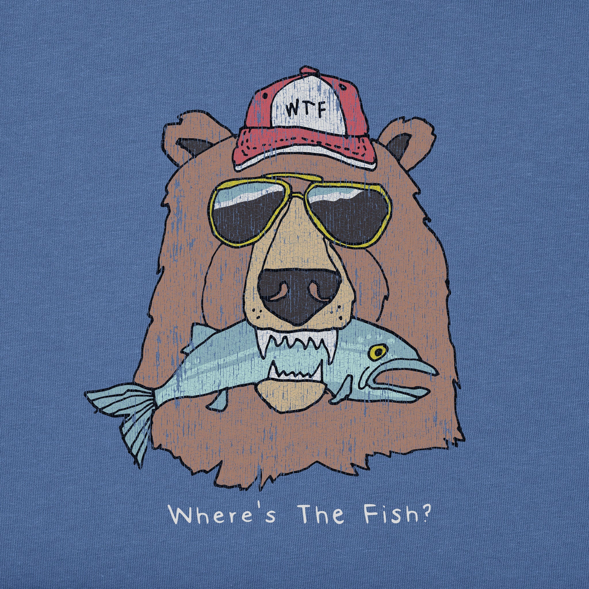 Men's WTF Bear Short Sleeve Tee