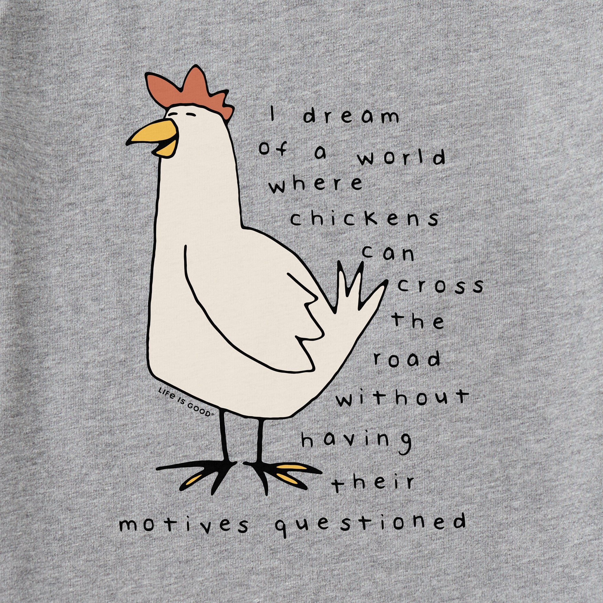 Women's Chicken Motives Short Sleeve Tee