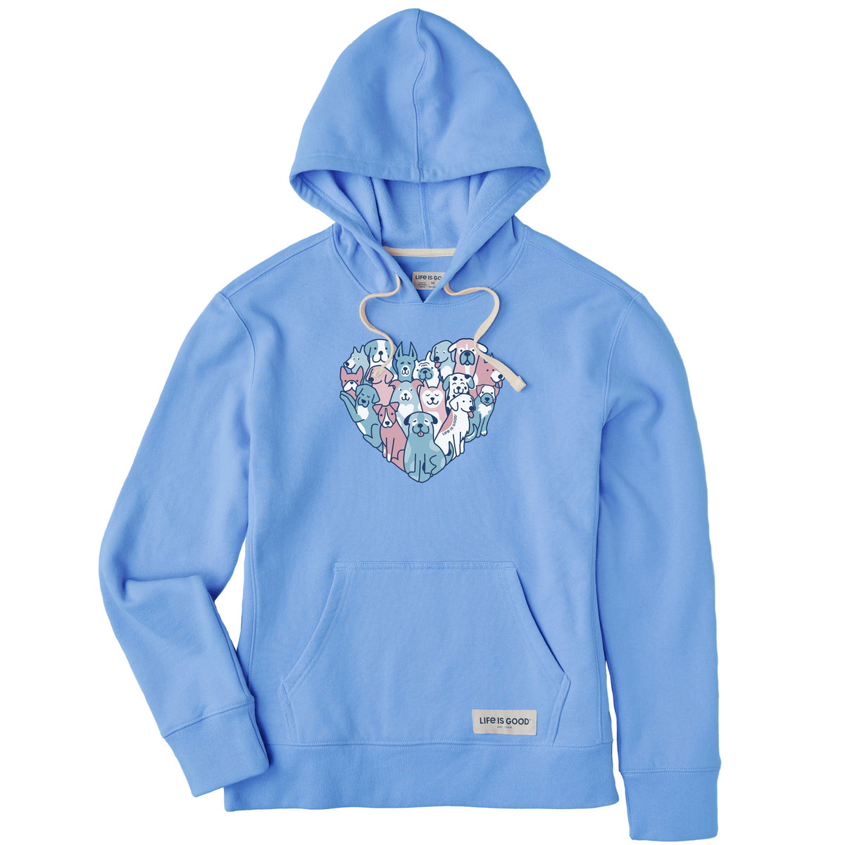 Women's Heart of Dogs Simply True Fleece Hoodie