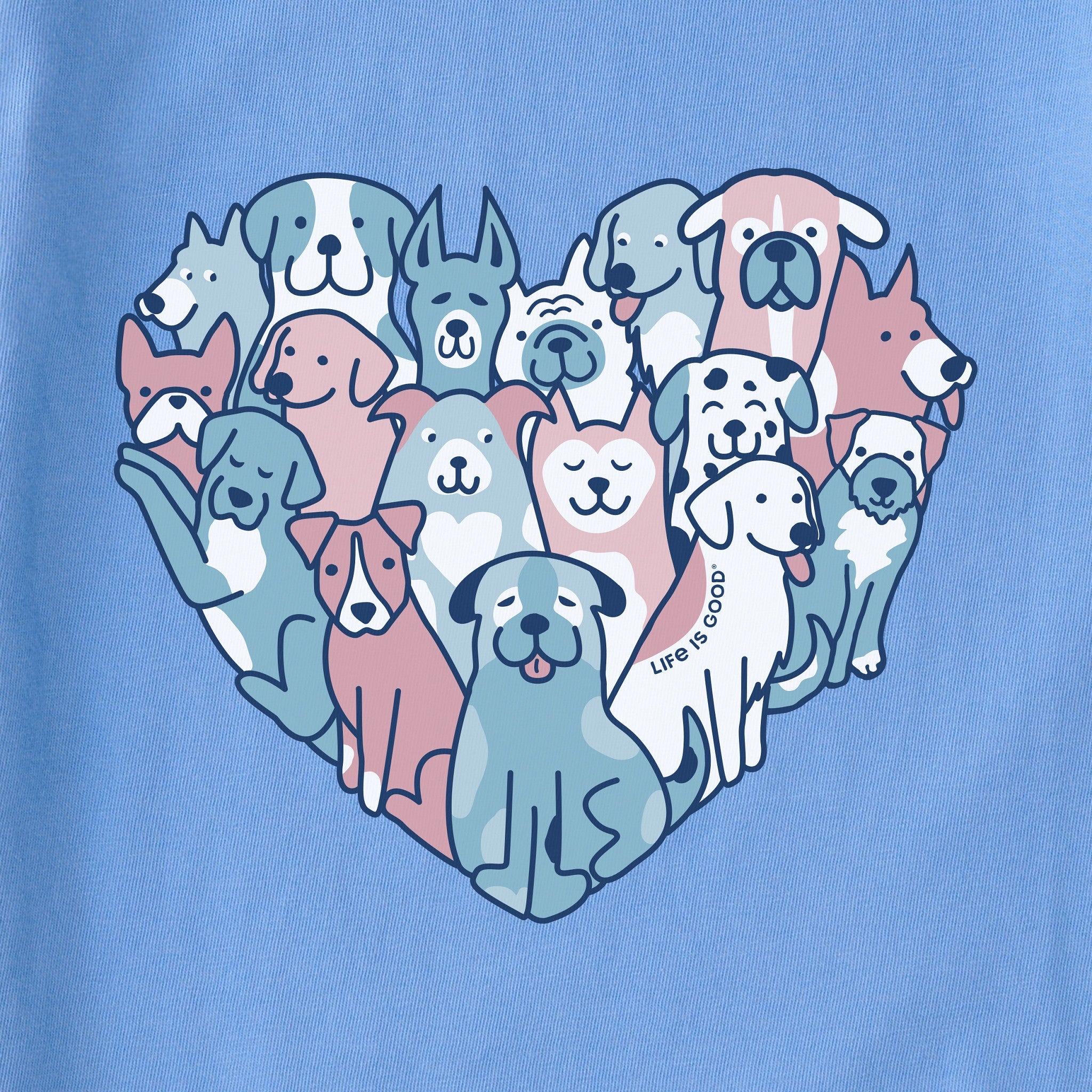 Women's Heart of Dogs Simply True Fleece Hoodie