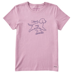 Women's I Love my Doodle Short Sleeve Tee