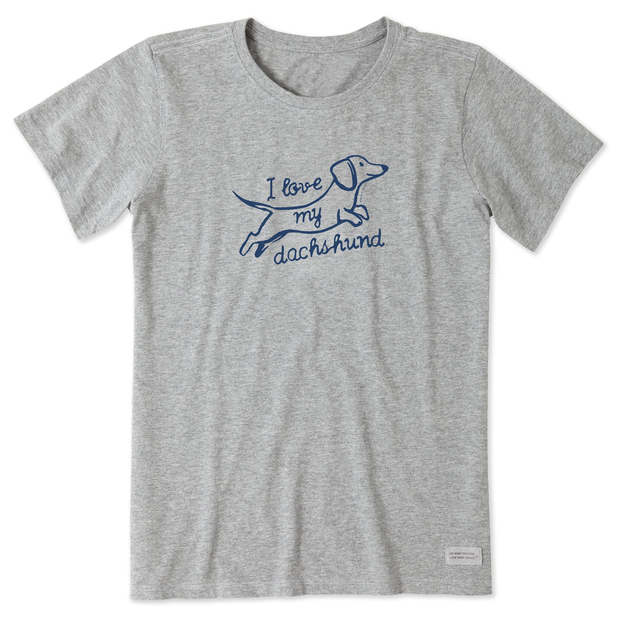 Women's I Love my Dachshund Short Sleeve Tee
