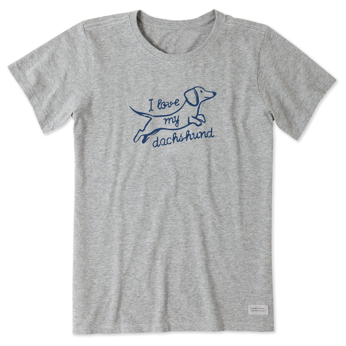Women's I Love my Dachshund Short Sleeve Tee