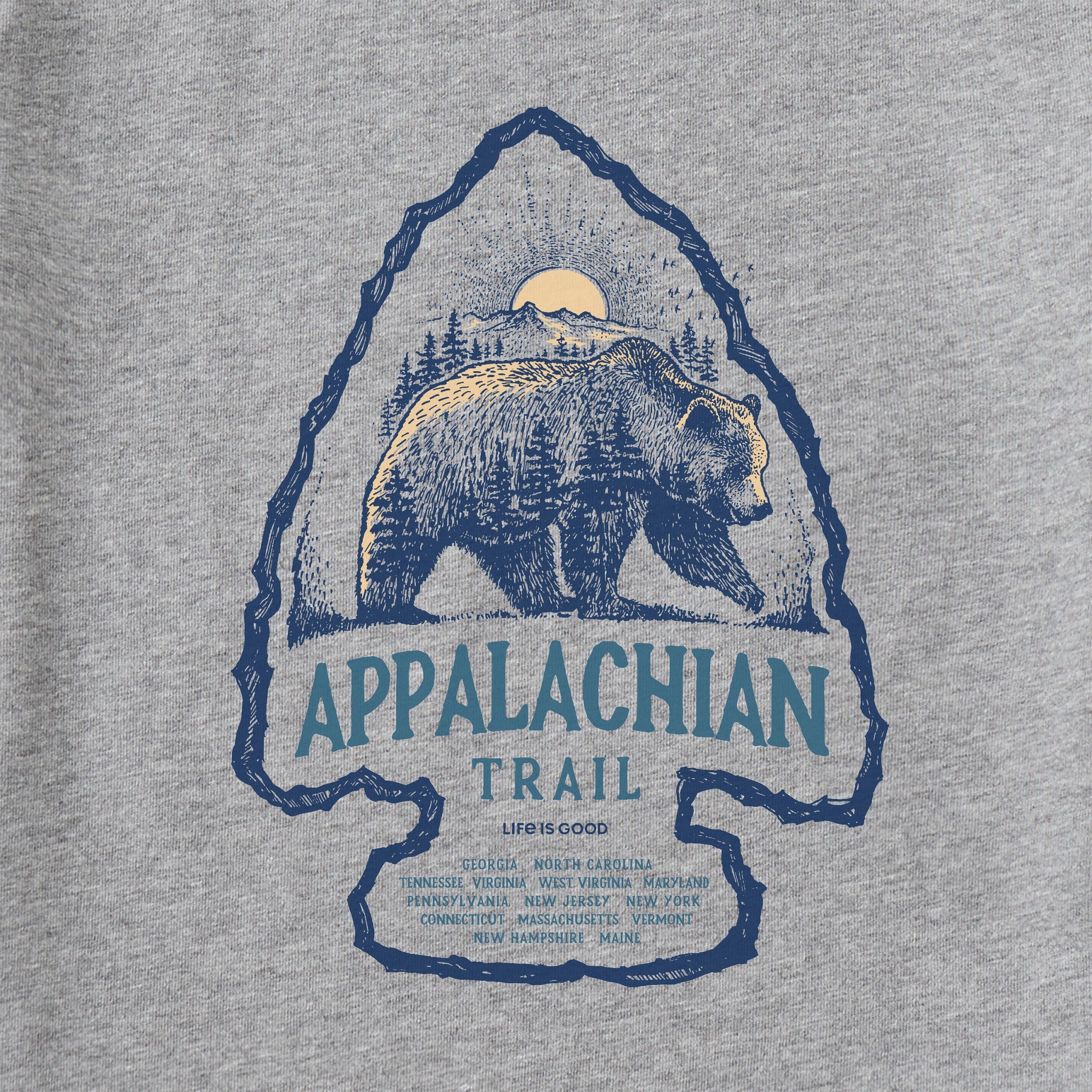 Men's Appalachian Trail Bear Short Sleeve Tee