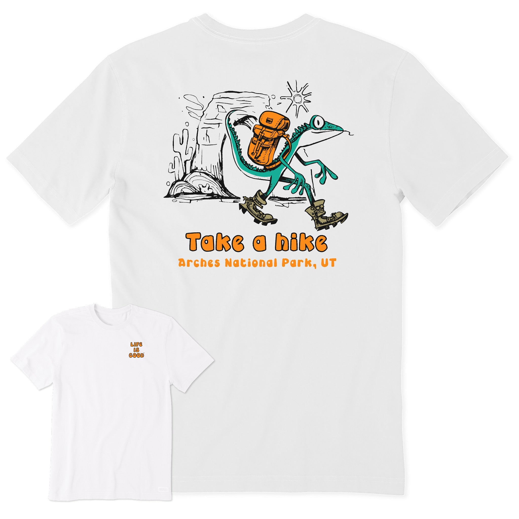 Men's Take a Hike Arches Short Sleeve Tee