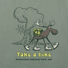 Men's Take a Hike Yellowstone Short Sleeve Tee