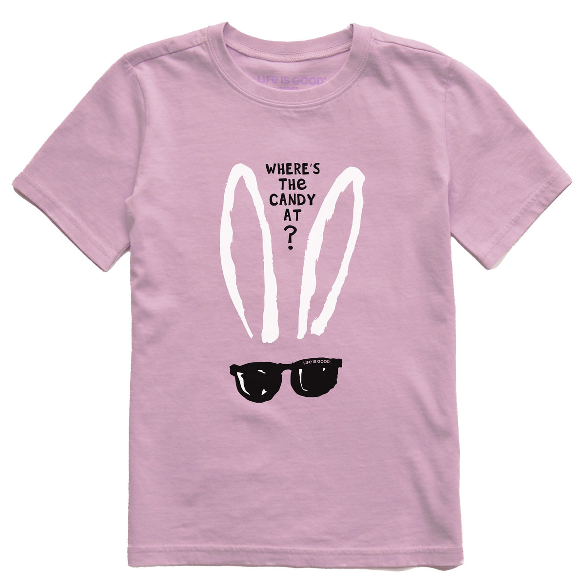 Kids Where's the Candy at? Short Sleeve Crusher Tee