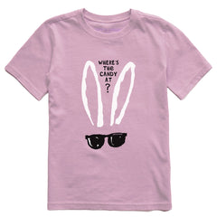 Kids Where's the Candy at? Short Sleeve Crusher Tee