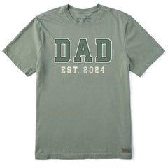 Men's Wordsmith Dad Est. 2024 Short Sleeve Tee