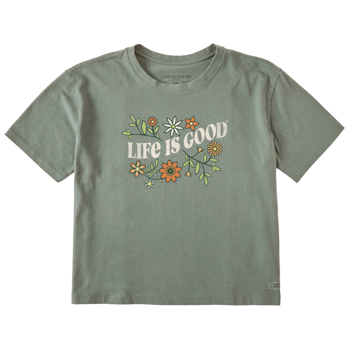 Women's Clean Garden Short Sleeve Crusher Boxy Tee