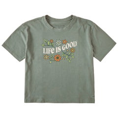 Women's Clean Garden Short Sleeve Crusher Boxy Tee