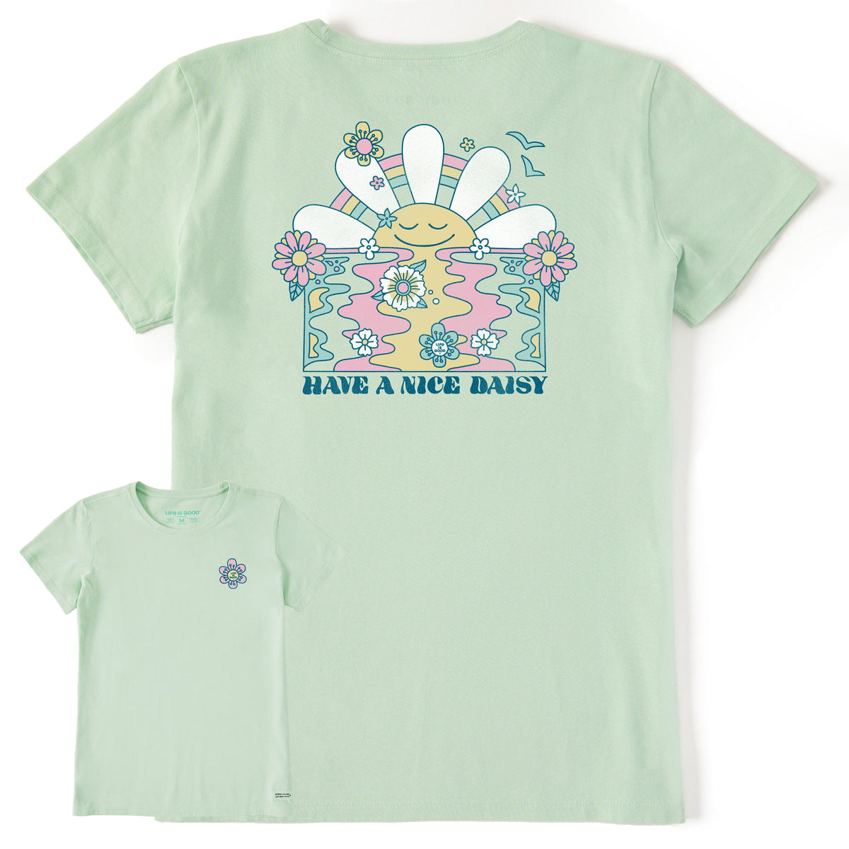 Women's Have a Nice Daisy Sunrise Short Sleeve Crusher-LITE Tee