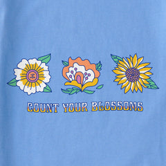 Women's Flower Trio Short Sleeve Vee