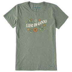 Women's Clean Garden Short Sleeve Crusher Tee