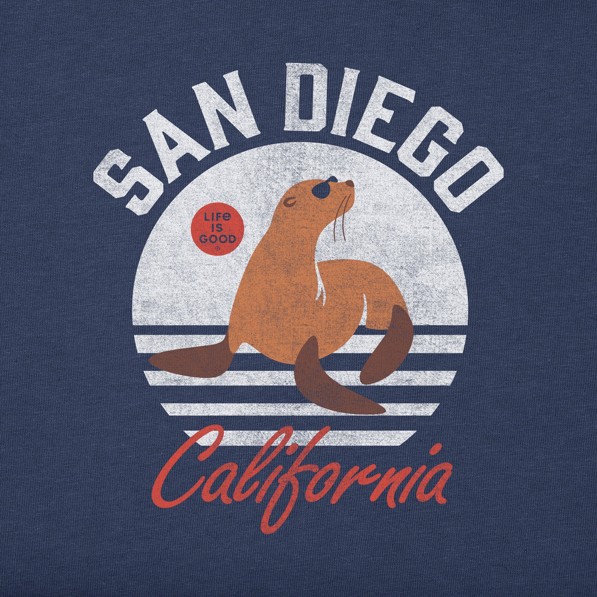 Men's Sea Lion Simply True Crew