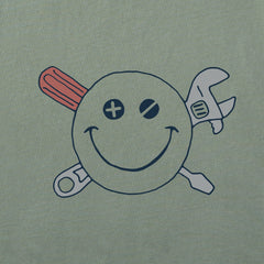 Men's Smile Handyman Short Sleeve Crusher Tee