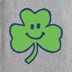 Men's Smile Clover Short Sleeve Crusher Tee