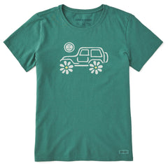 Women's Daisy ATV Short Sleeve Crusher Tee