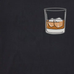 Men's Whiskey Glass Short Sleeve Crusher Tee