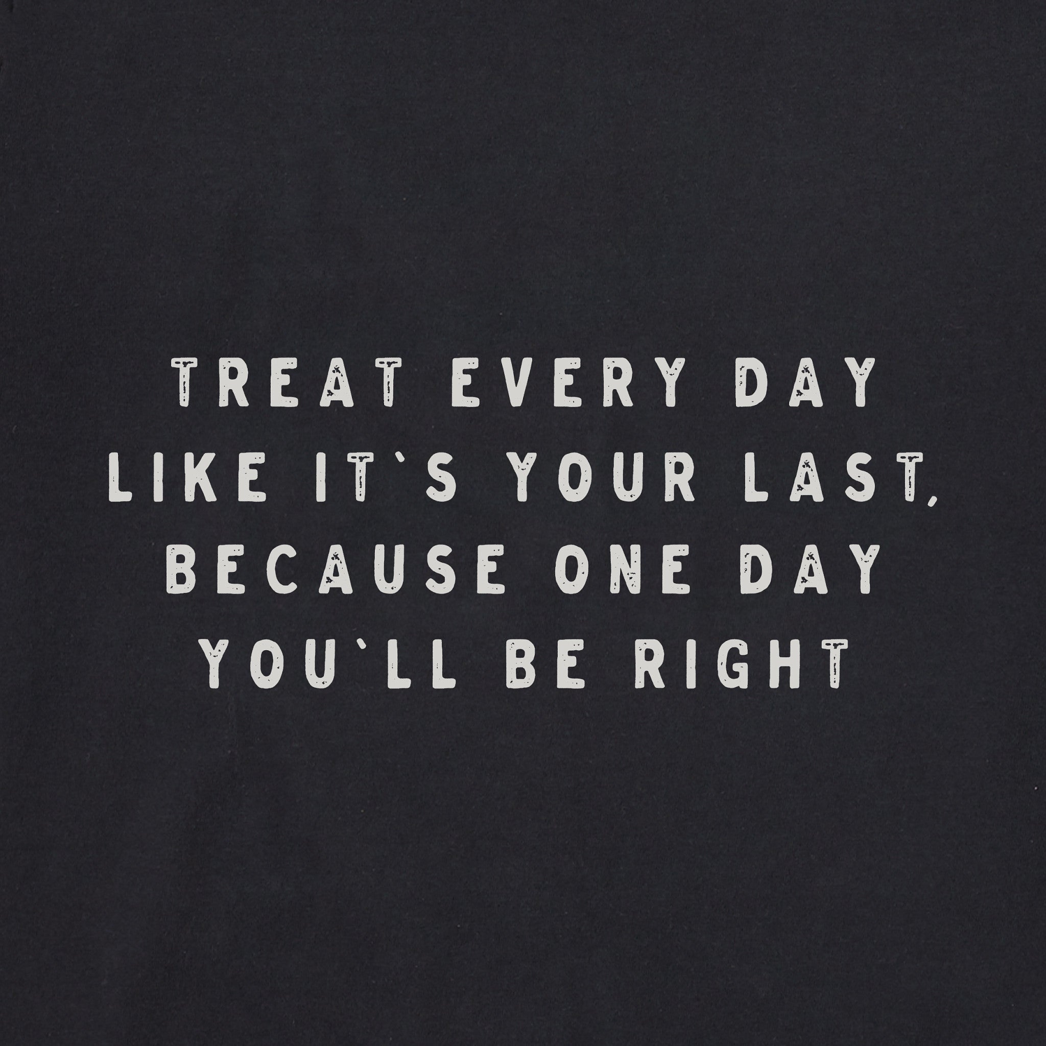 Women's Antique Treat Every Day Skull Short Sleeve Crusher Tee