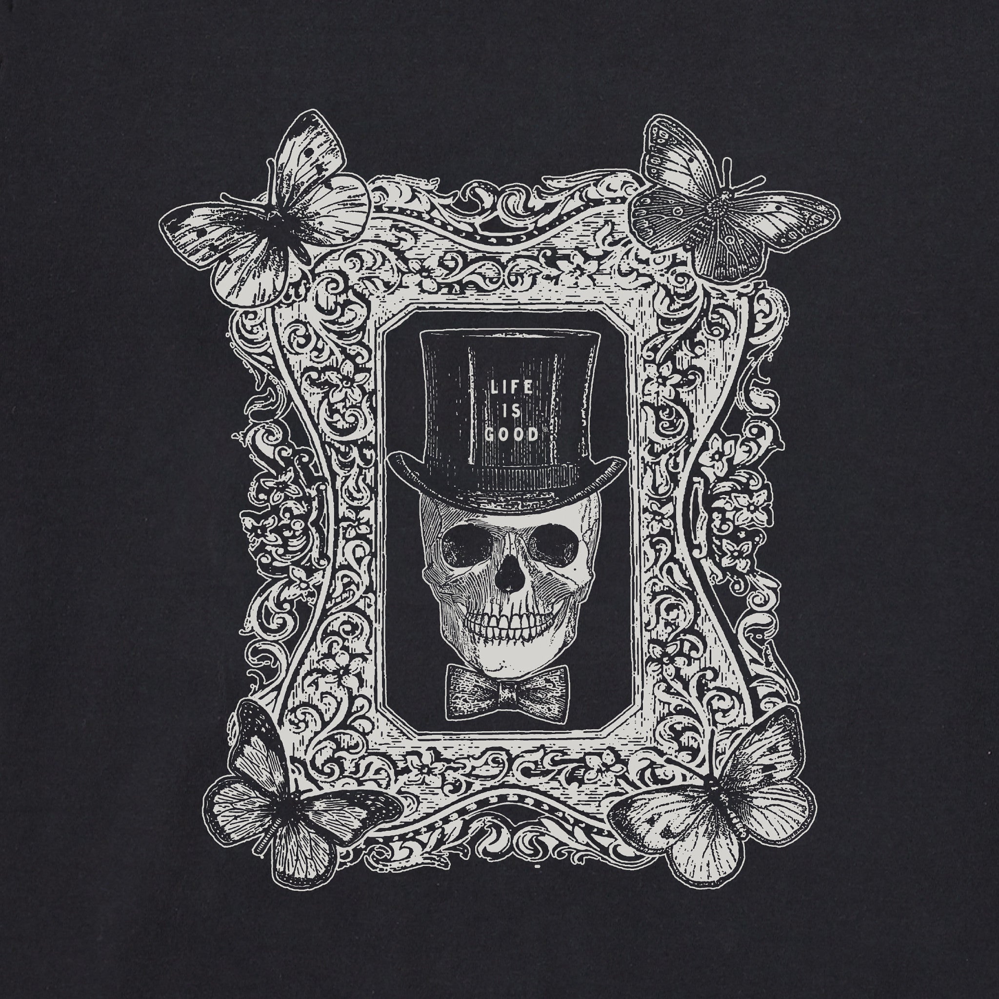 Women's Antique Treat Every Day Skull Short Sleeve Crusher Tee
