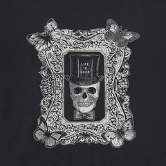 Men's Antique Treat Every Day Skull Short Sleeve Crusher Tee