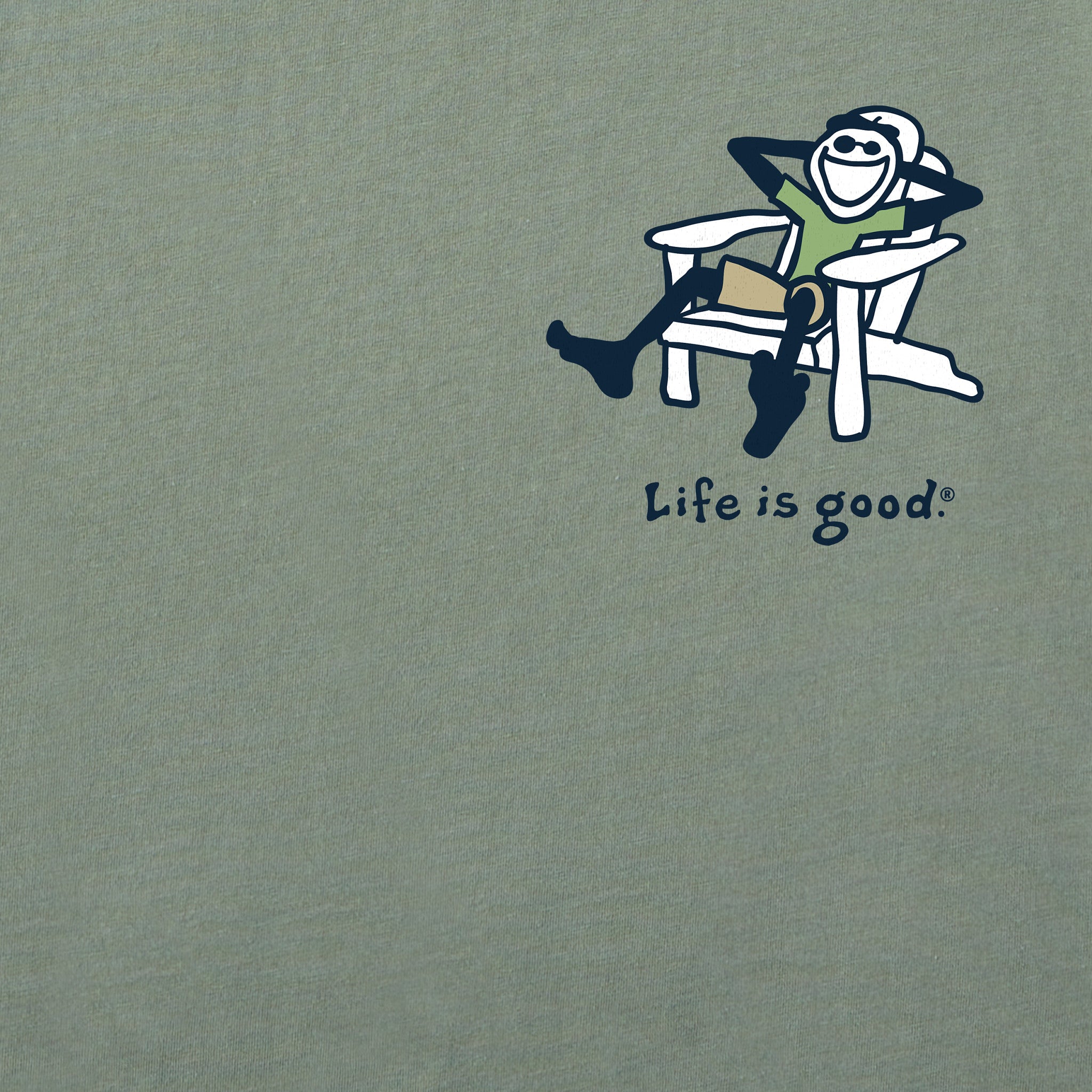 Men's Adirondack Jake Short Sleeve Crusher Tee