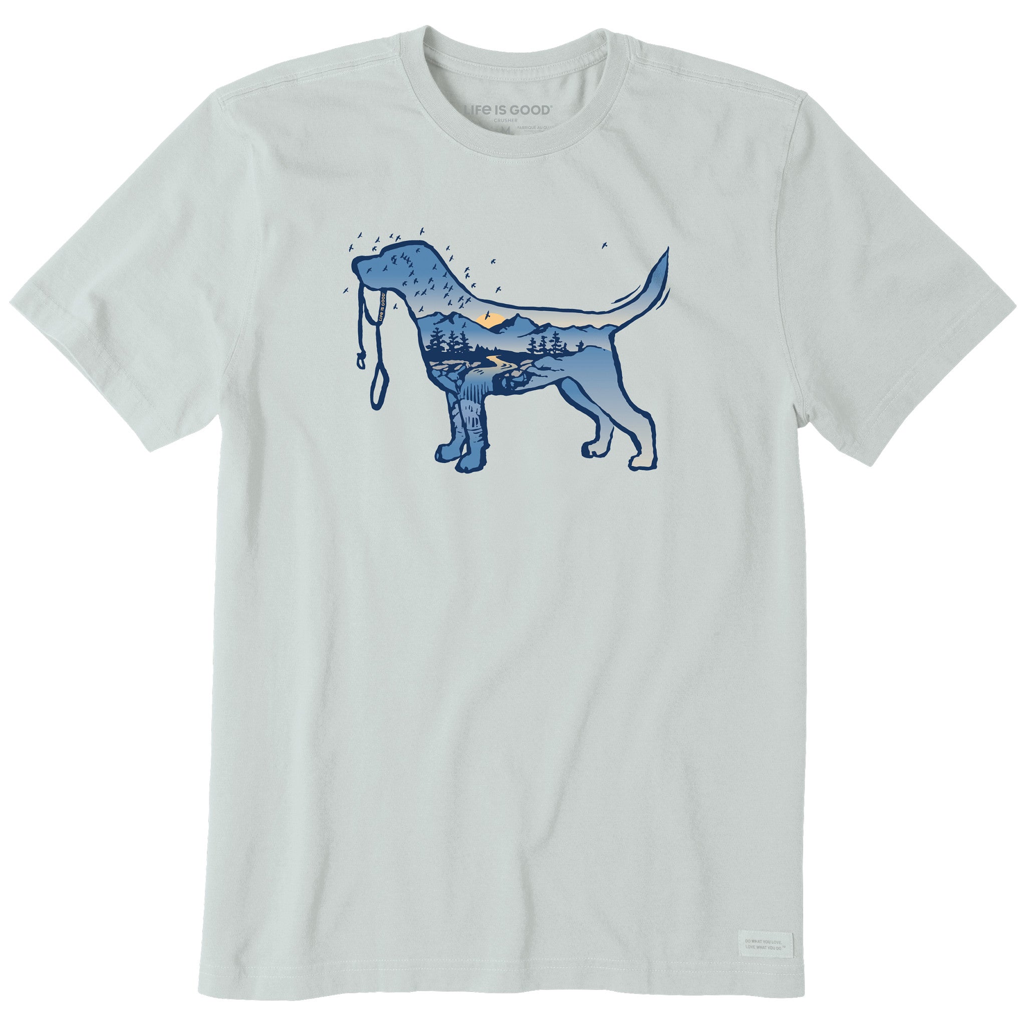 Men's Macro Micro Dogscape Short Sleeve Crusher Tee