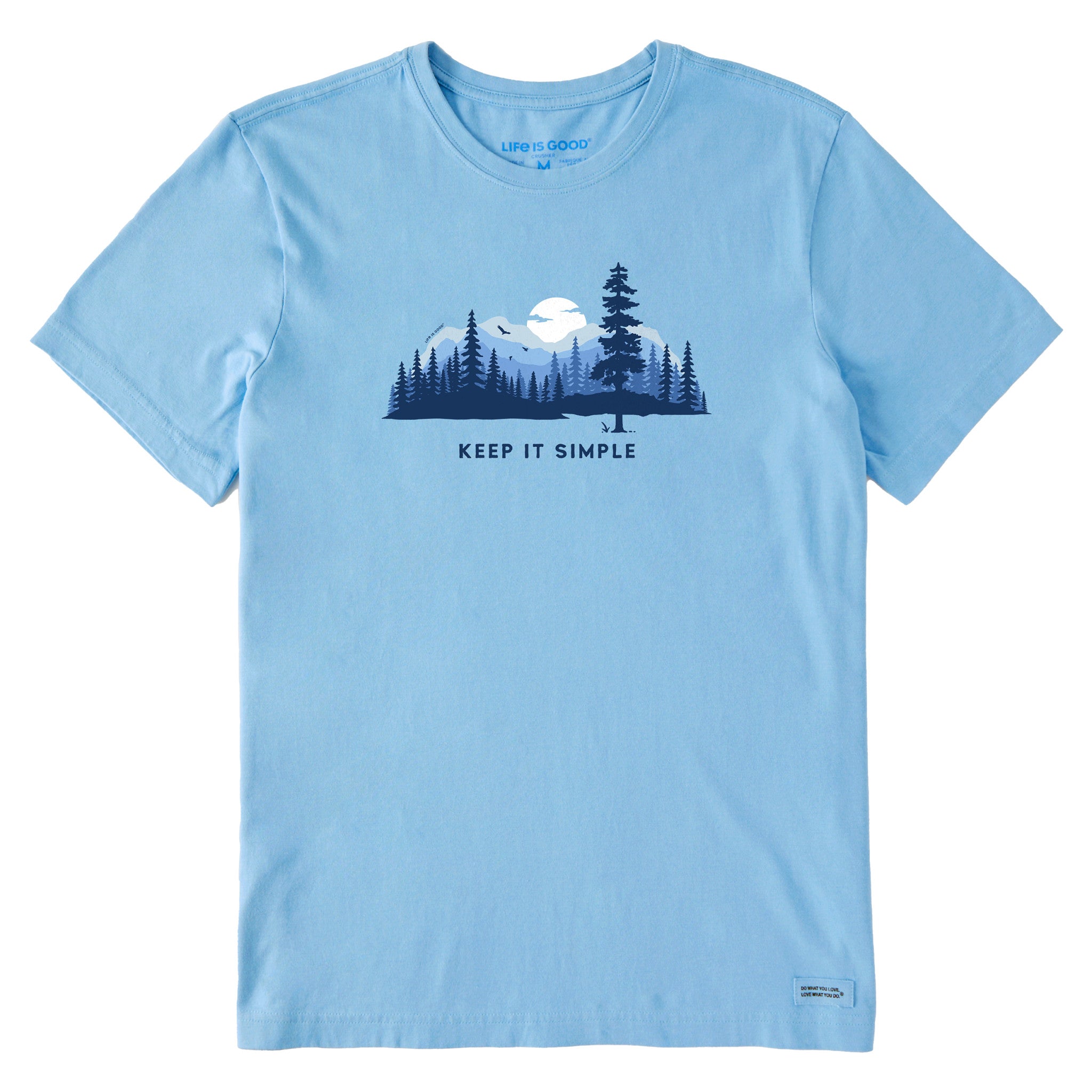 Men's Keep it Simple Evergreen Silo Short Sleeve Tee