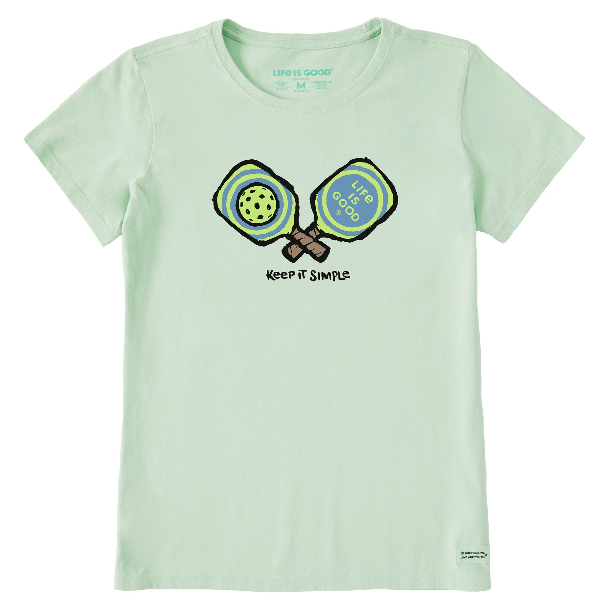 Women's Keep It Simple Pickleball Short Sleeve Tee