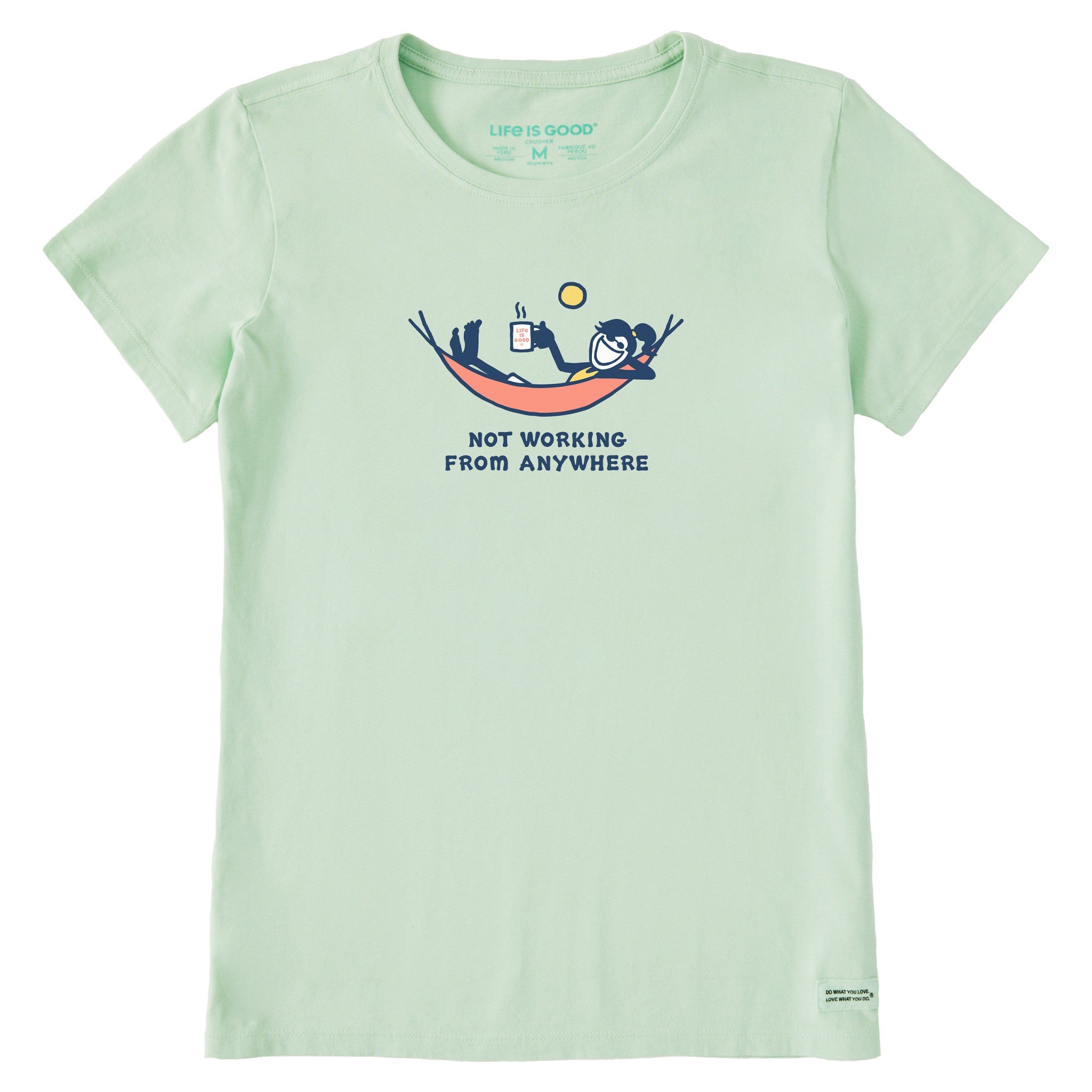 Women's Jackie Not Working From Anywhere Short Sleeve Tee