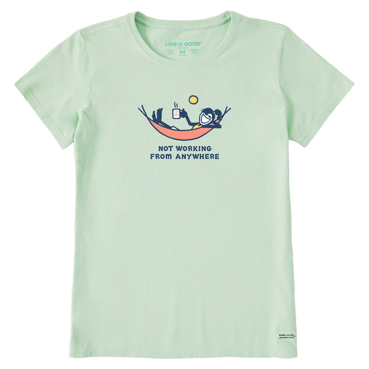 Women's Jackie Not Working From Anywhere Short Sleeve Tee