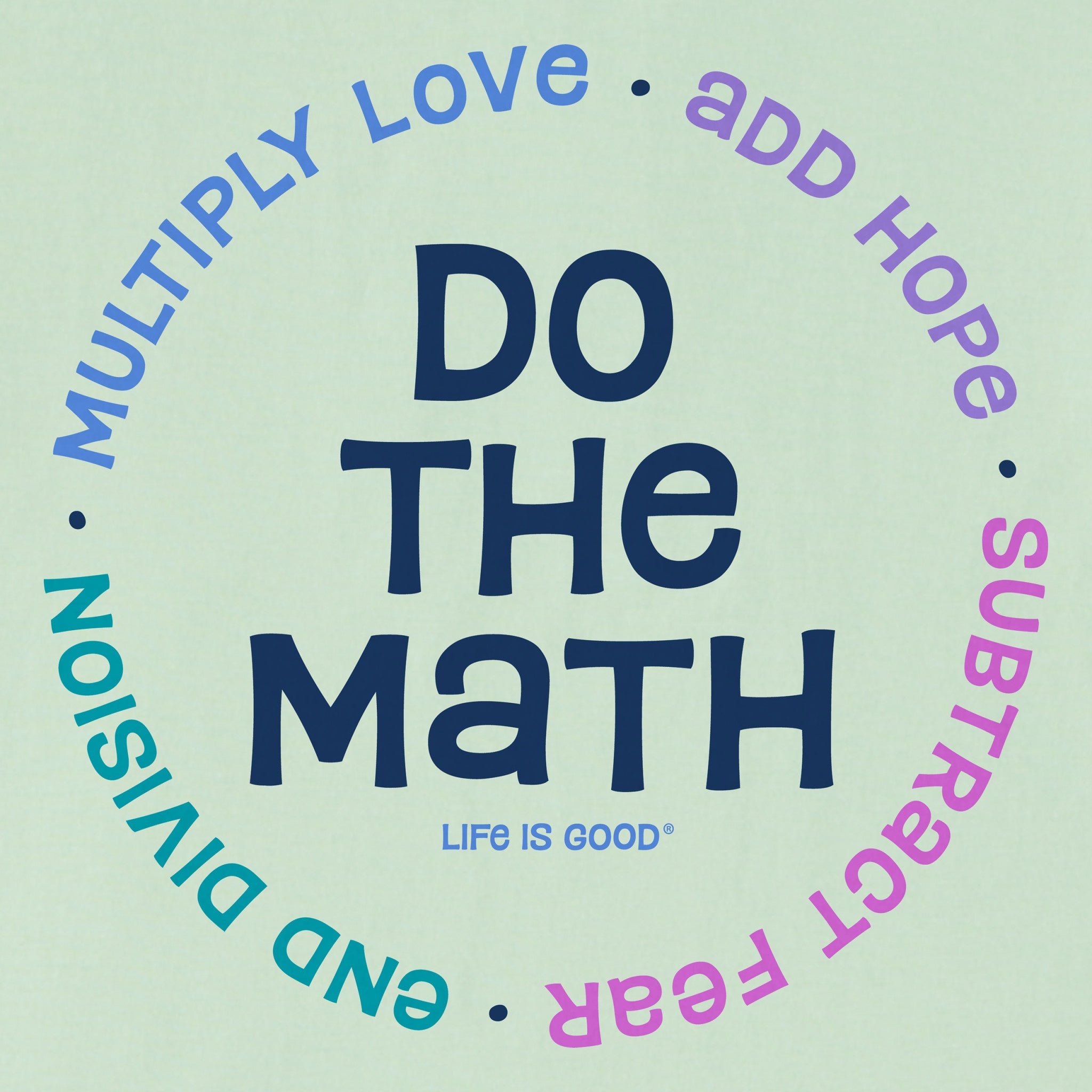 Women's End Division Do the Math Short Sleeve Tee