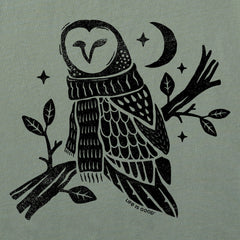 Men's Warmly Dressed Owl Long Sleeve Crusher Tee