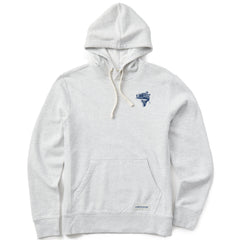 Men's Single Fish Simply True Fleece Hoodie