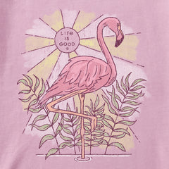 Women's Dreamy Flamingo Crusher Tank