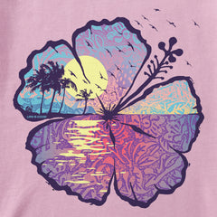 Women's Hibiscus-scape Crusher Tank