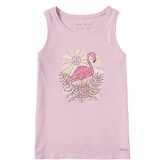 Women's Dreamy Flamingo Crusher Tank