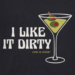 Women's I Like it Dirty Martini Crusher Tank