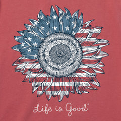 Women's American Sunflower Crusher Tank