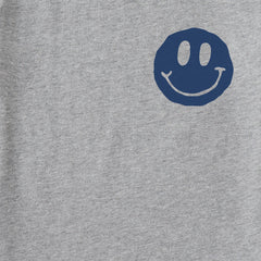 Men's Wordsmith Smile Happiness Looks Good Short Sleeve Crusher Tee